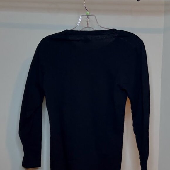 Mossy Oak black and pink long-sleeve tee, size small - Picture 3 of 4